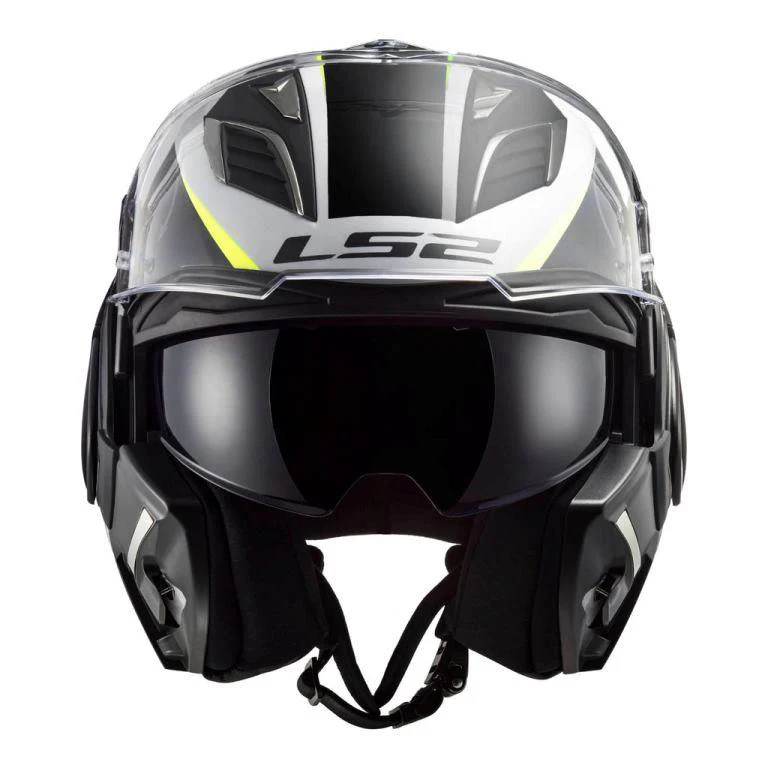 LS2 FF900 Valiant Ii Codex White Black Helmet - Image 3