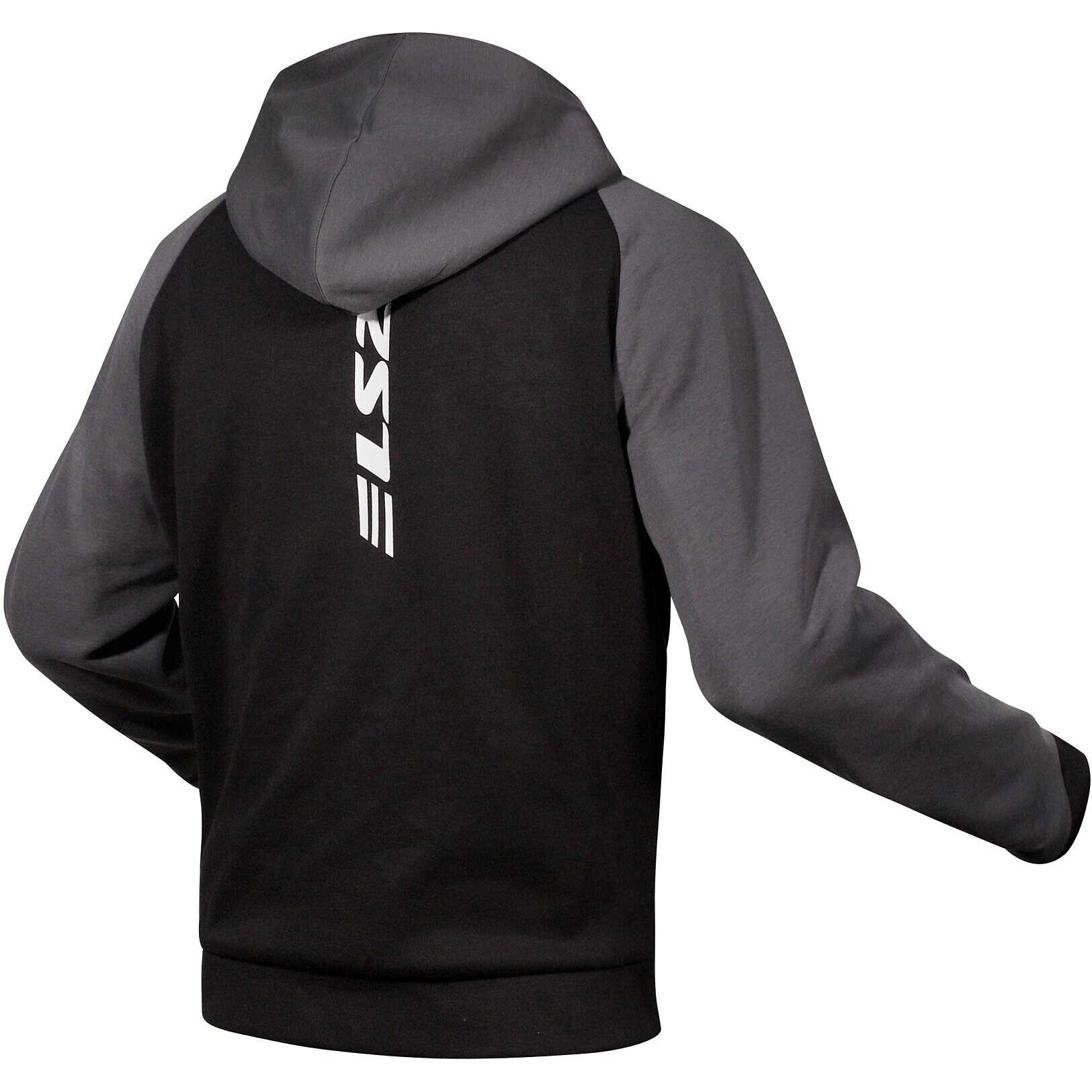 LS2 Jacket Throttle Man Jacket Black Dark Grey - Image 6