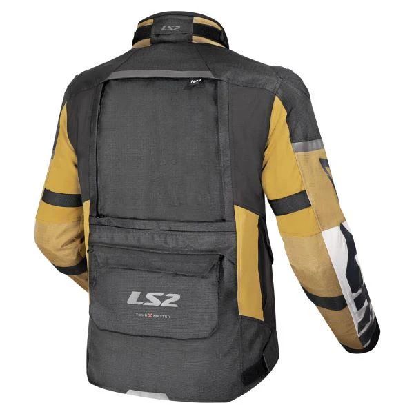 LS2 Jacket X-Master Man Sand Black Grey - Image 2