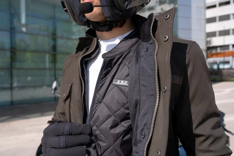 LS2 Liberty Man Jacket Black - Image 3