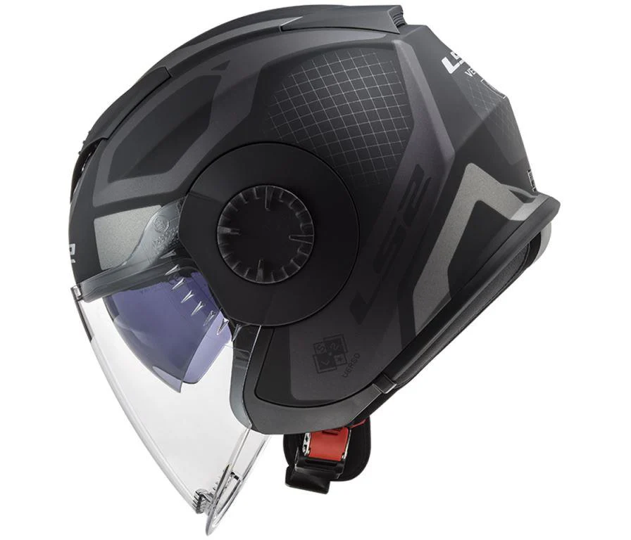 LS2 OF570 Verso Marker Matt Black Titanium - Image 6