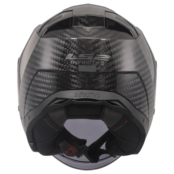 LS2 OF603 Infinity II Glossy Carbon Jet Helmet - Image 9