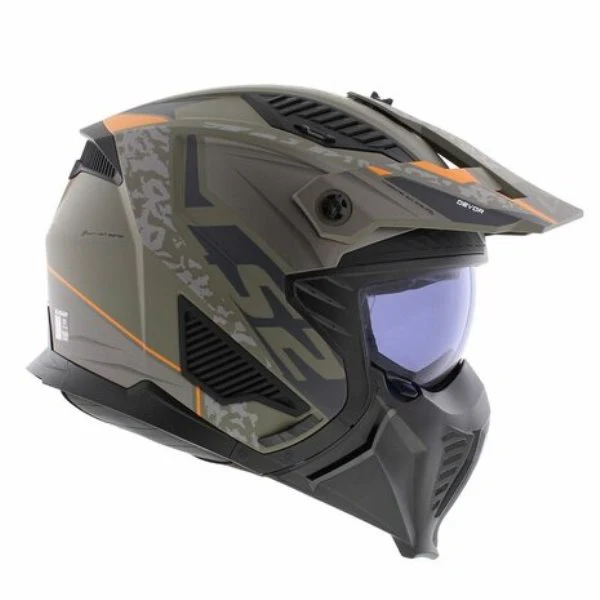 LS2 OF606 Drifter Devor Matt Sand-Helmet - Image 3