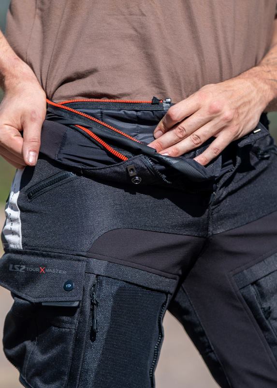 LS2 Pant X-Master Man Black Grey - Image 6
