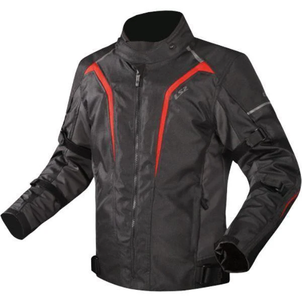 LS2 SEPANG Riding Jacket (Black Grey-Red)