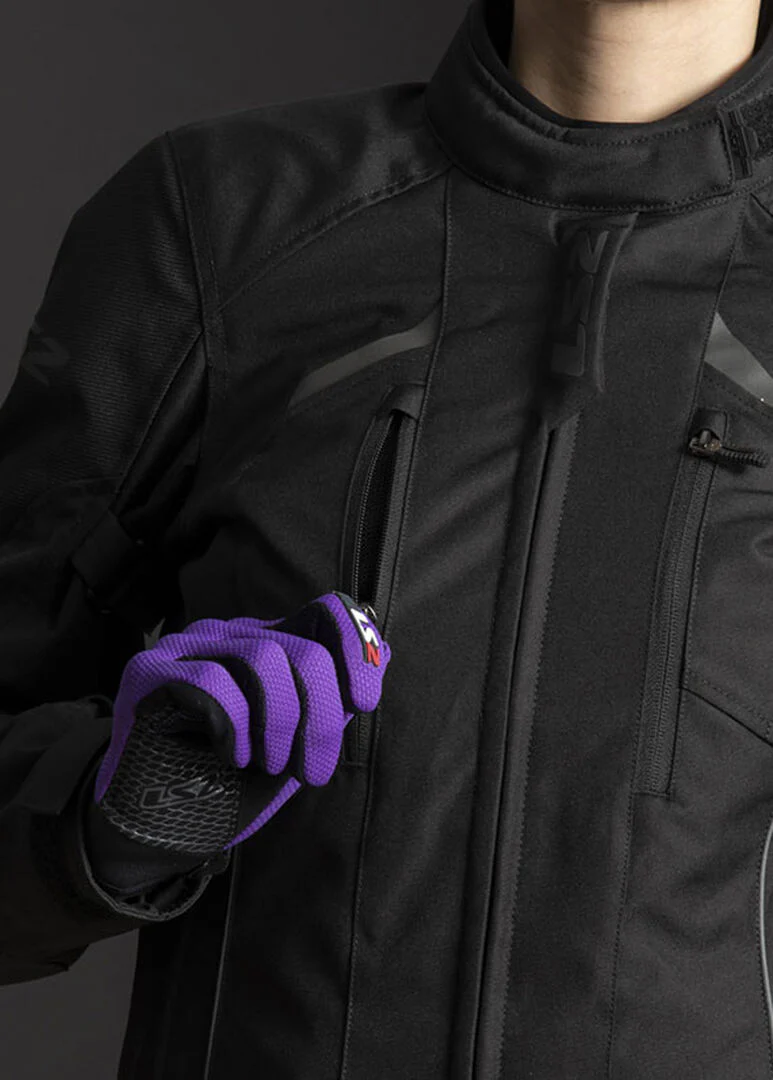 LS2 Serra Mesh Black Red Jacket - Image 11