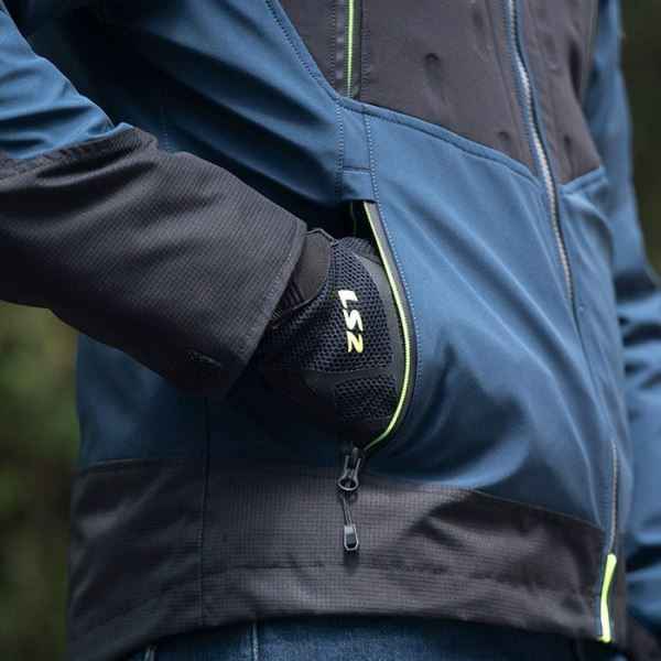 LS2 Zirconium Jacket Blue Black Yellow - Image 7
