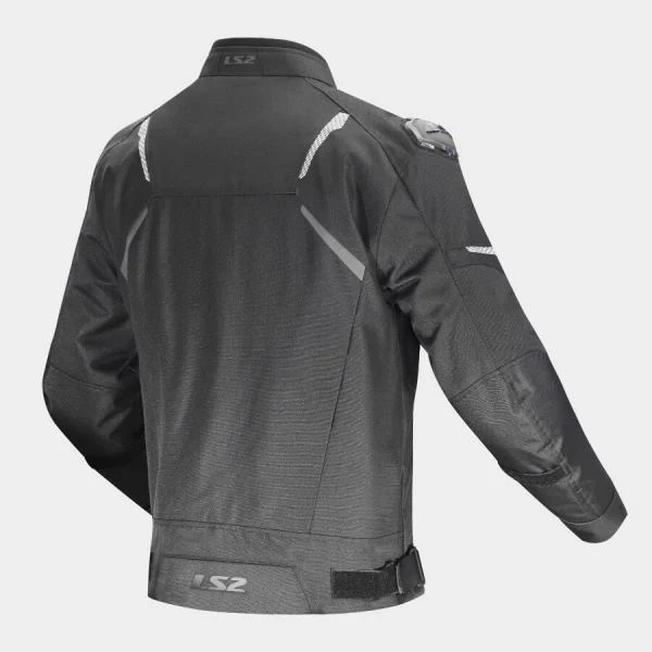 LS2 Zoom Man Jacket Black - Image 2