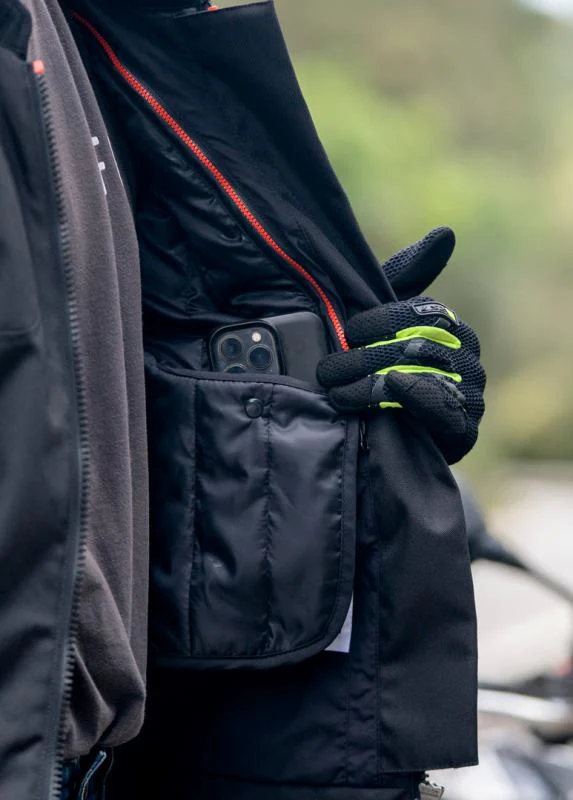 LS2 Zoom Man Jacket Black - Image 7