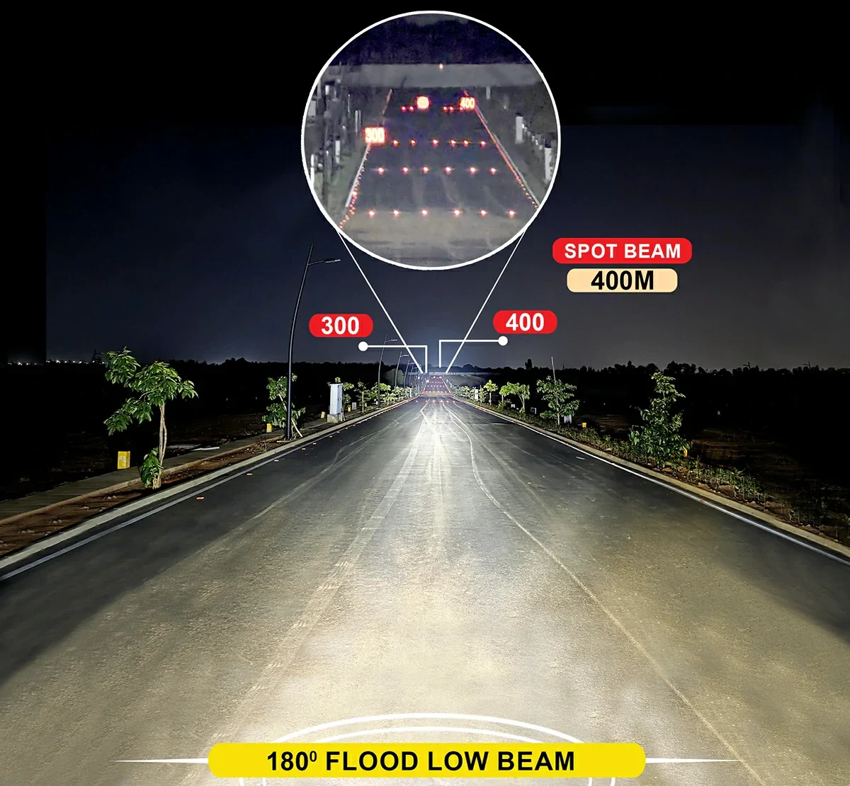Maddog Rage Performance Auxiliary Lights - Robust 9-LED Model - Image 6