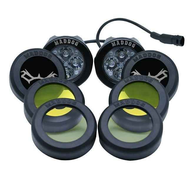 Maddog Scout-X Auxiliary Lights Pro Combo for Bikes - New 2024 - Image 4
