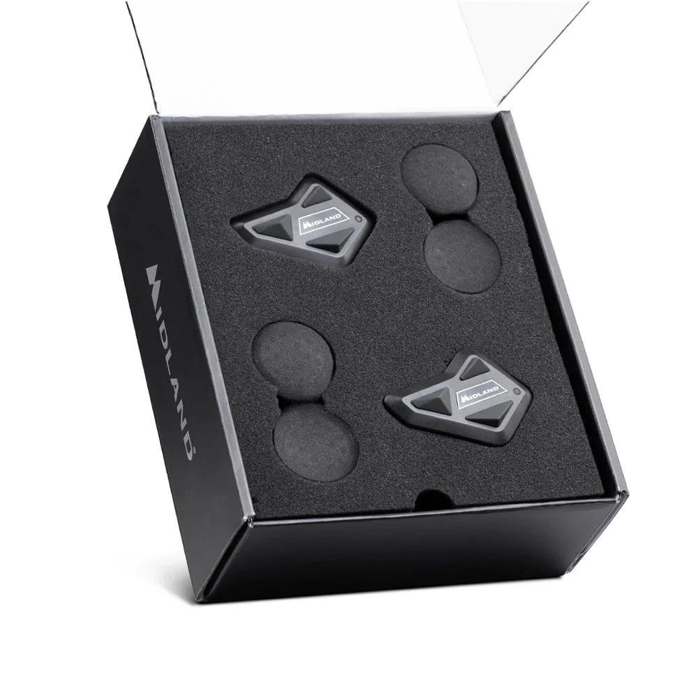 MIDLAND Bluetooth Mini Intercom (TWIN PACK) - Image 2