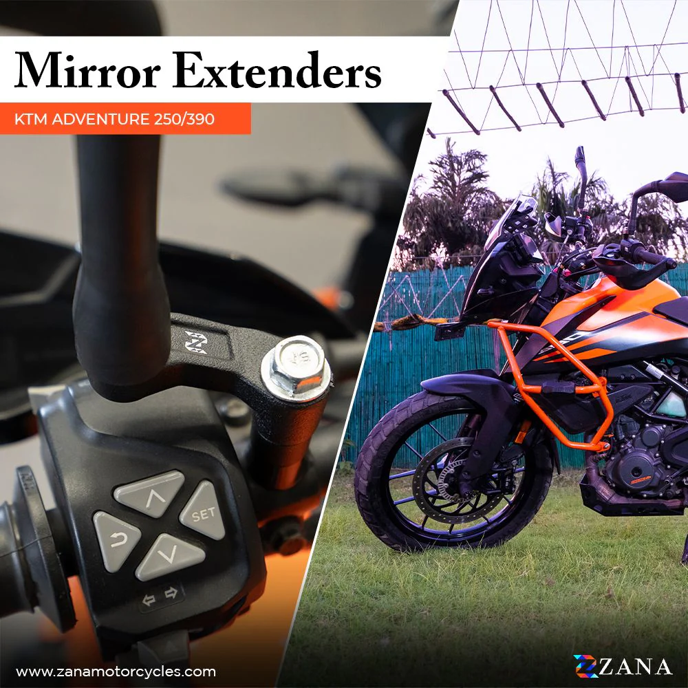 Mirror Extender for KTM Adventure 390 - ZANA-ZI-8343