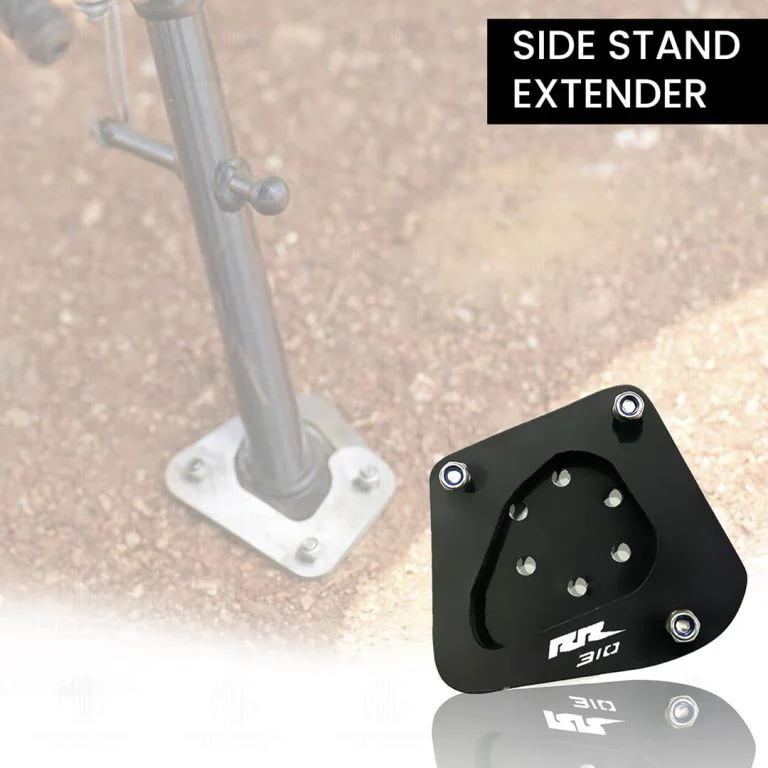 Moto Genius Side Stand Extender For TVS Apache RR310 - Image 3
