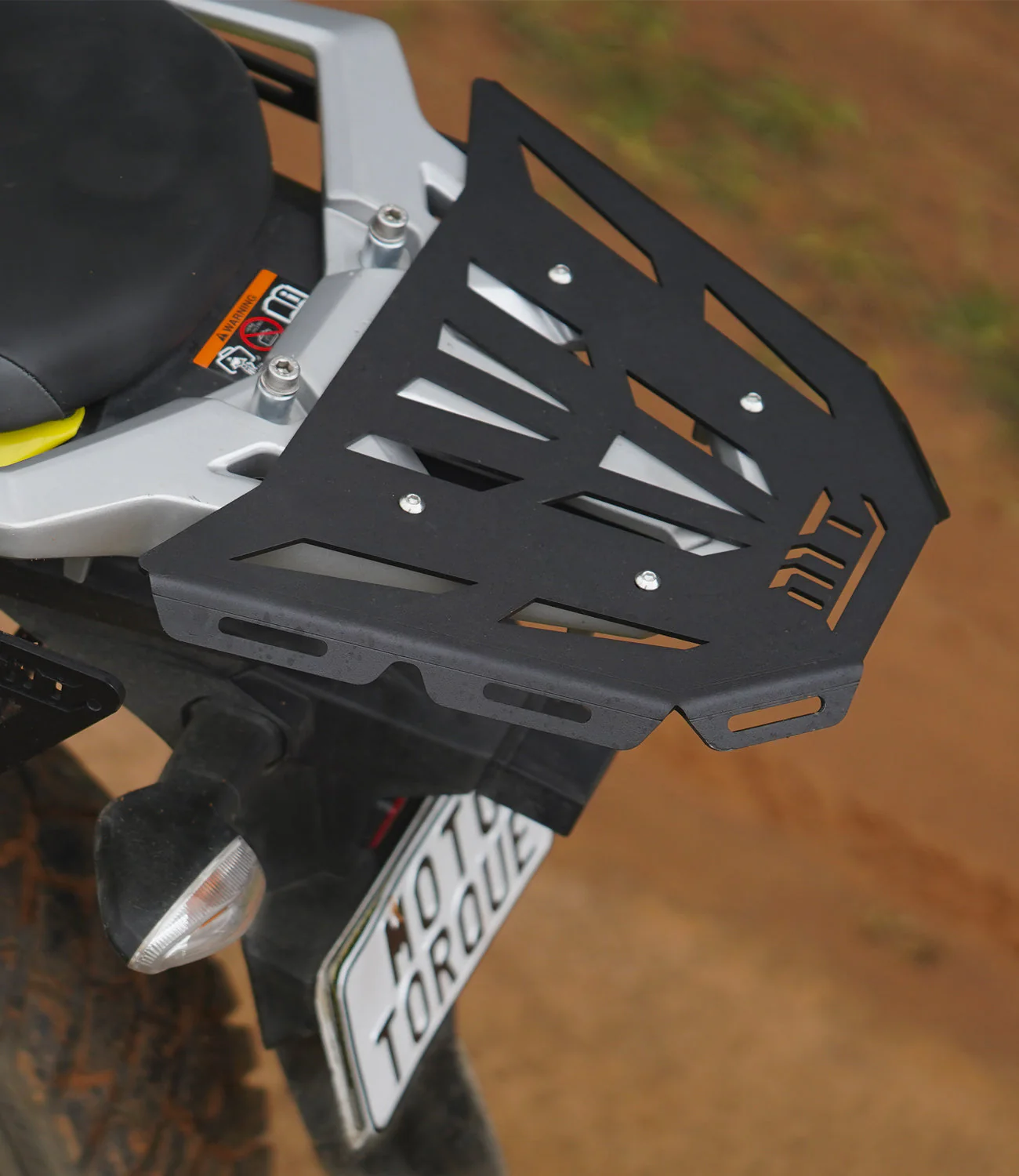 Moto Torque Back Carrier - Top Plate For Suzuki Vstorm 250 SX-VSTROM-00009 - Image 4