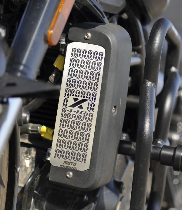 Moto Torque Harley 440x - Radiator Guard (SS)-DAVIDSON-00014