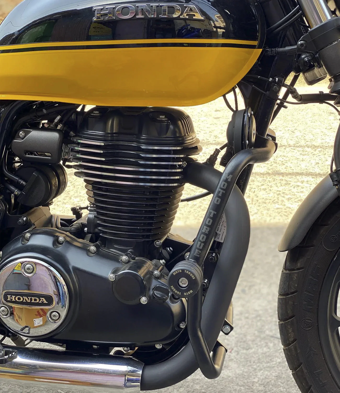 Moto Torque Honda H'ness - Crash Guard-HONDAHNESS-00001 - Image 6