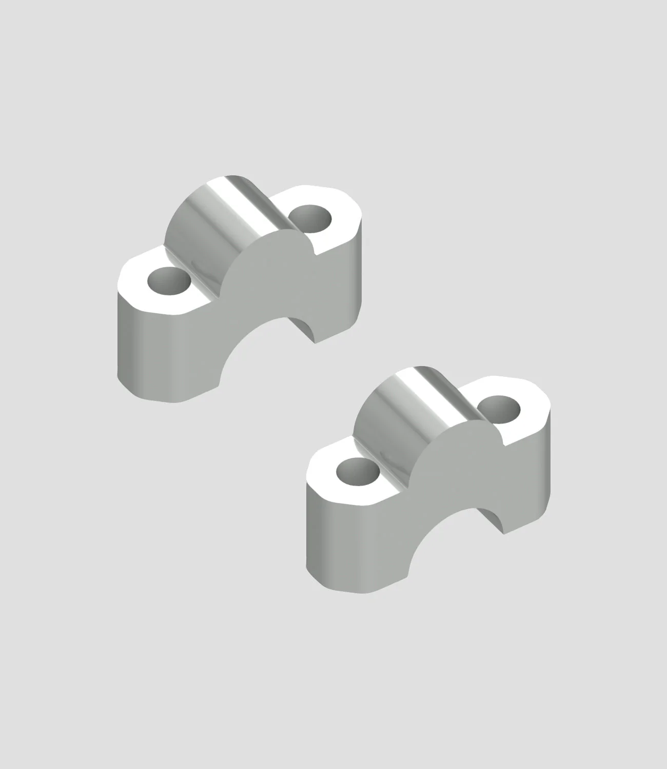 Moto Torque Honda H'ness - Handlebar Risers-HONDA H'NESS - Handlebar Risers - Image 3