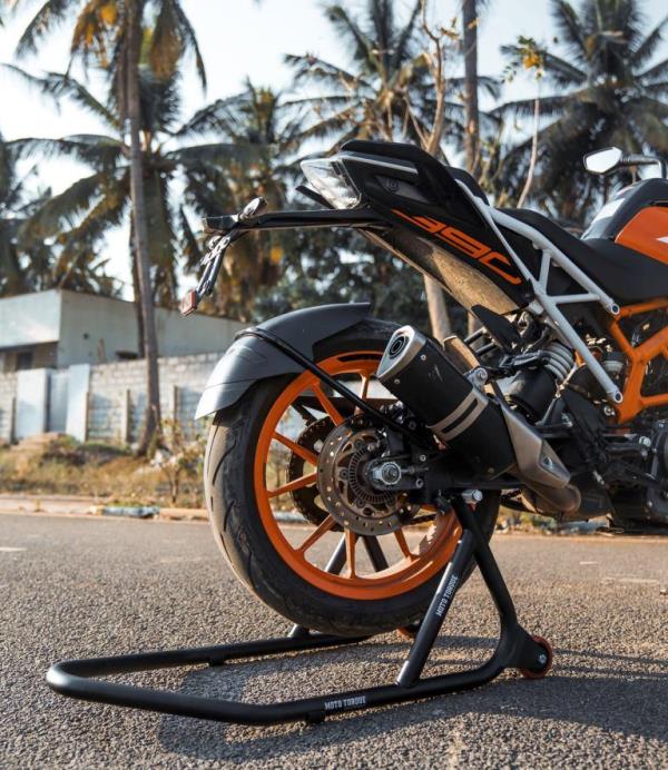 Moto Torque Hunter 350 Paddock Stand - Black-PADDOCK-00001 - Image 3