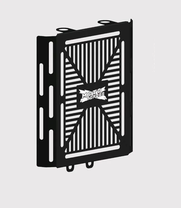 Moto Torque Interceptor 650 / GT 650 - Radiator Guard Black-INTERCEPTOR-00006