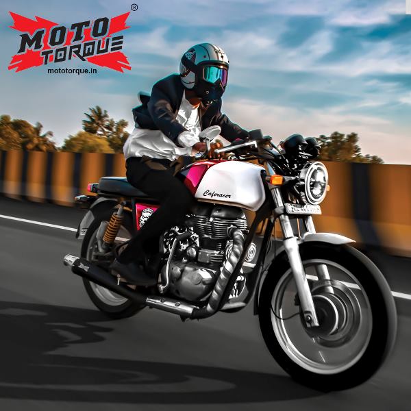 Moto Torque Launcher - Black Exhaust For Royal Enfield Classic (350/500) - Image 3