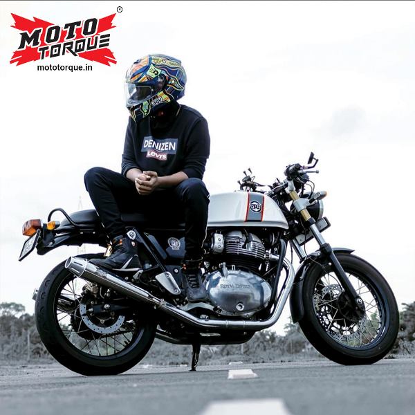 Moto Torque Launcher - Black Exhaust For Royal Enfield Classic (350/500) - Image 4