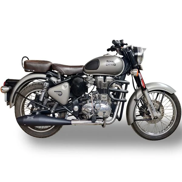 Moto Torque Matte Black Performance Exhaust - Dolphin - Black-EXHAUST-00005 - Image 6