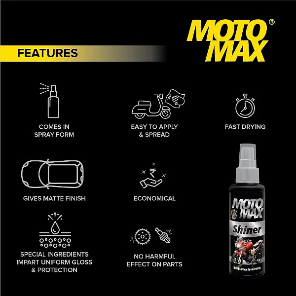 Motomax Multi Surface Shiner 100 ML - Image 2