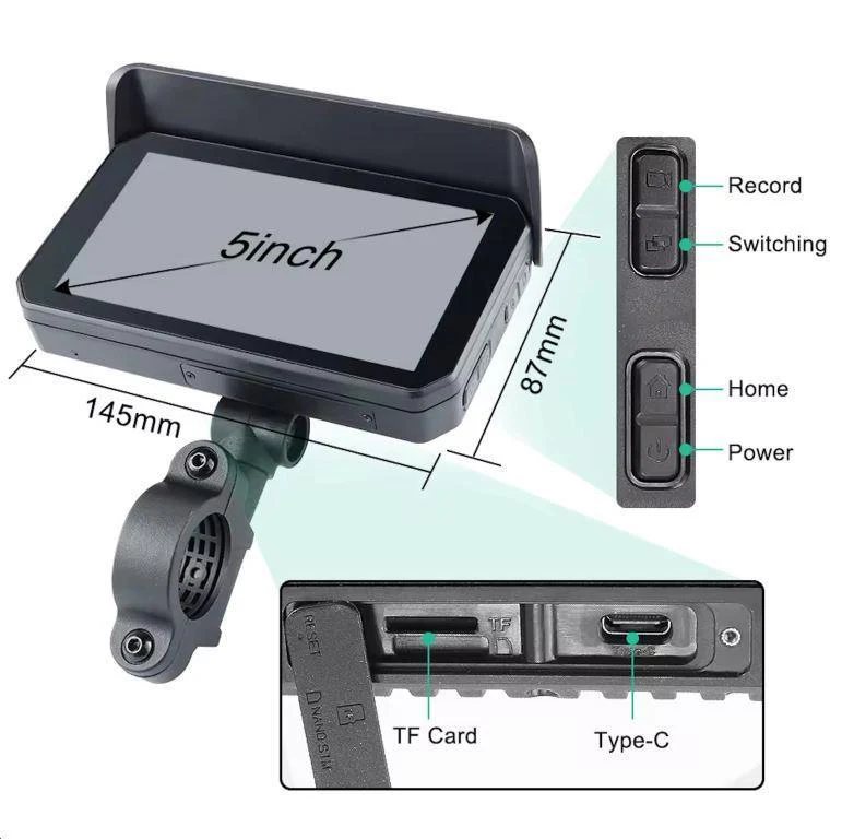 Motorcycle GPS CarPlay Android Auto Screen F1 - Fahren - Image 4