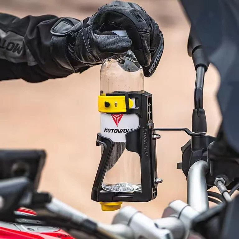 Motowolf bottle holder coffee paper beverage Motorcycle waterproof bottle bracket cup holder (MDL3530B) - Image 4