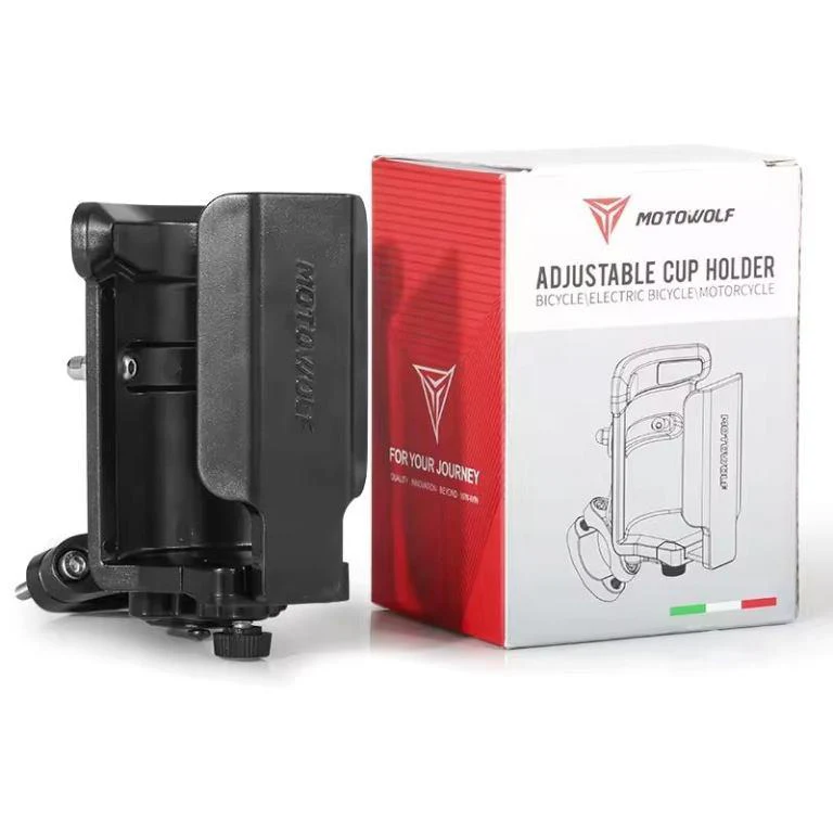 Motowolf Motorcycle Accessories Water Bottle Holders Handlebar Drink Cup Holder Universal (MDL 3518) - Image 6