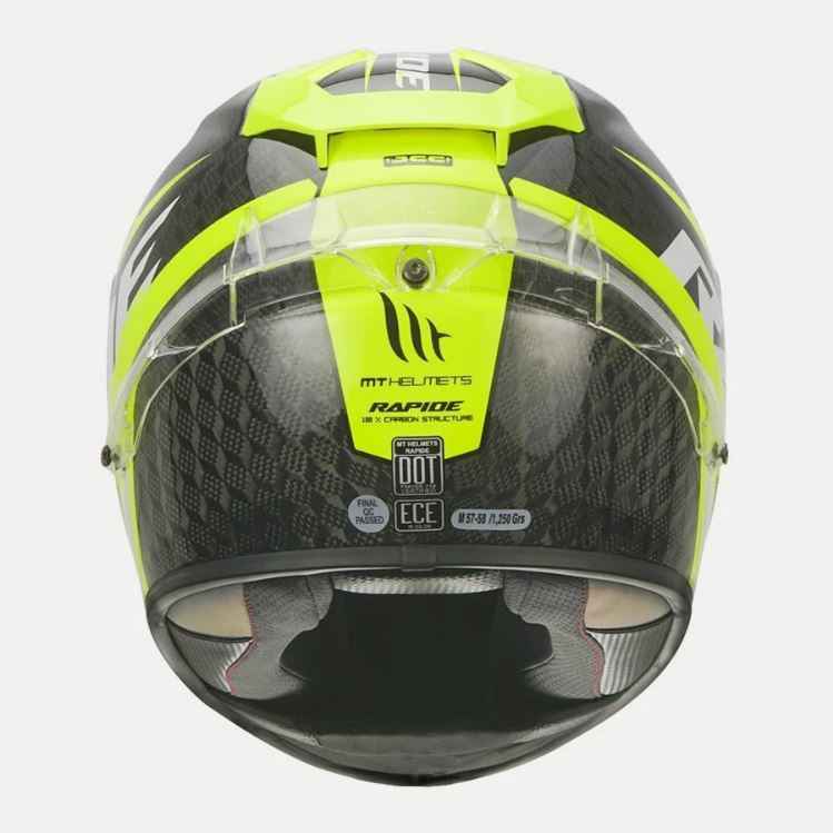 MT Helmet Rapide Pro Carbon Helmet - Image 3