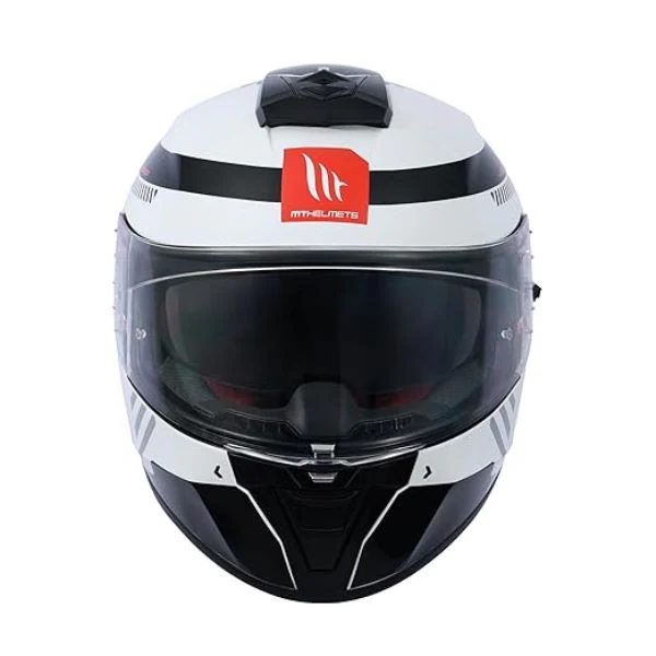 MT Helmets Blade 2 SV Vitality A5 Matt White Black Red - Image 6