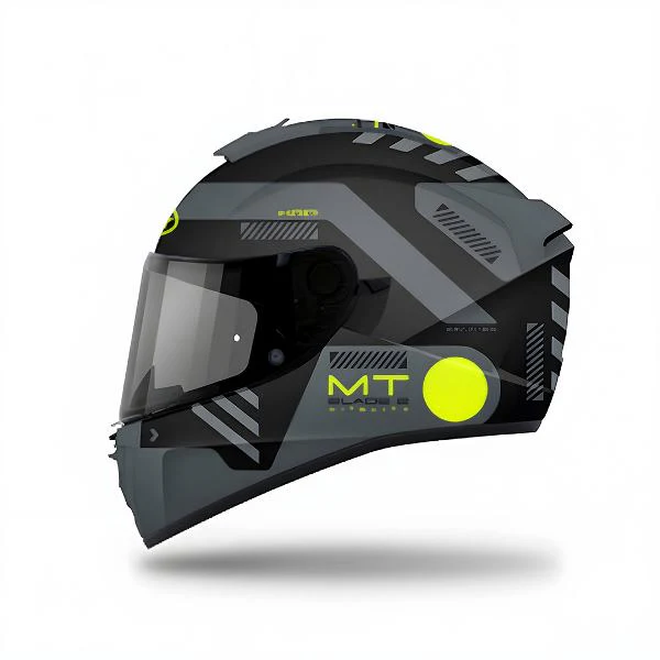 MT Helmets Blade 2 SV Vitality B3 FLuor Gloss Black Grey Neon
