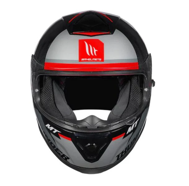 MT Helmets Thunder 3 SV Pro Arual B1 Helmet Matt Grey Black Pink - Image 3