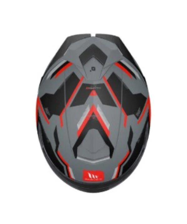 MT Helmets Thunder 3 SV Pro Blaze C2 Helmet Gloss Grey Black - Image 3