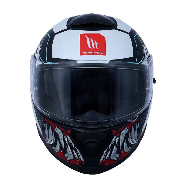 MT Helmets Thunder 3 SV Pro T-X A7 Gloss White - Image 4