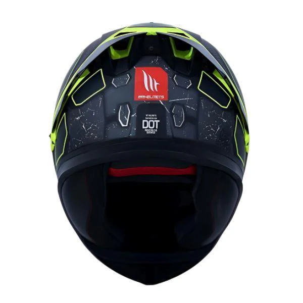MT Helmets Thunder 3 SV Pro TX C2 Matt Black Grey Neon Yellow - Image 5
