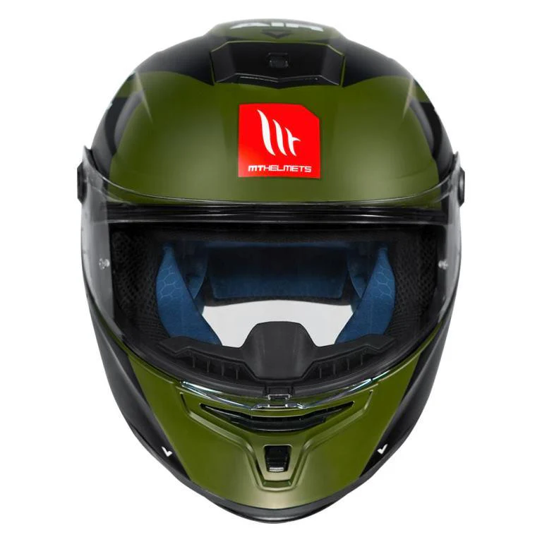 MT Hummer B Air Helmet - Matt Military Green - Image 4
