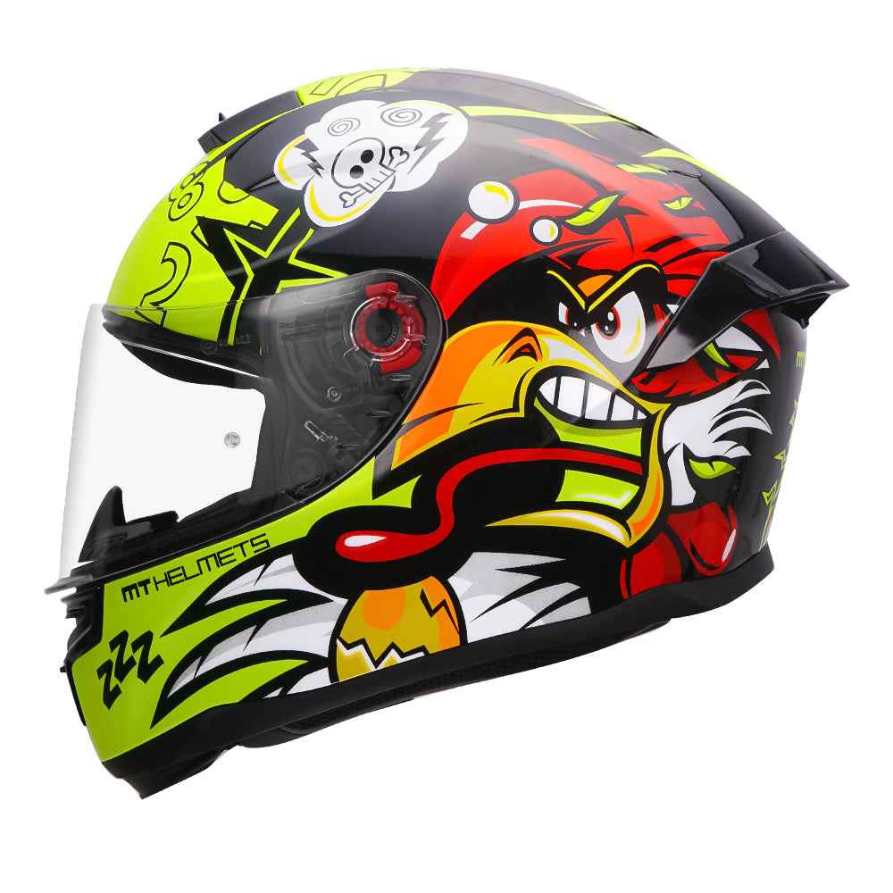 MT Hummer Braap Gloss Black - Helmet - Image 3