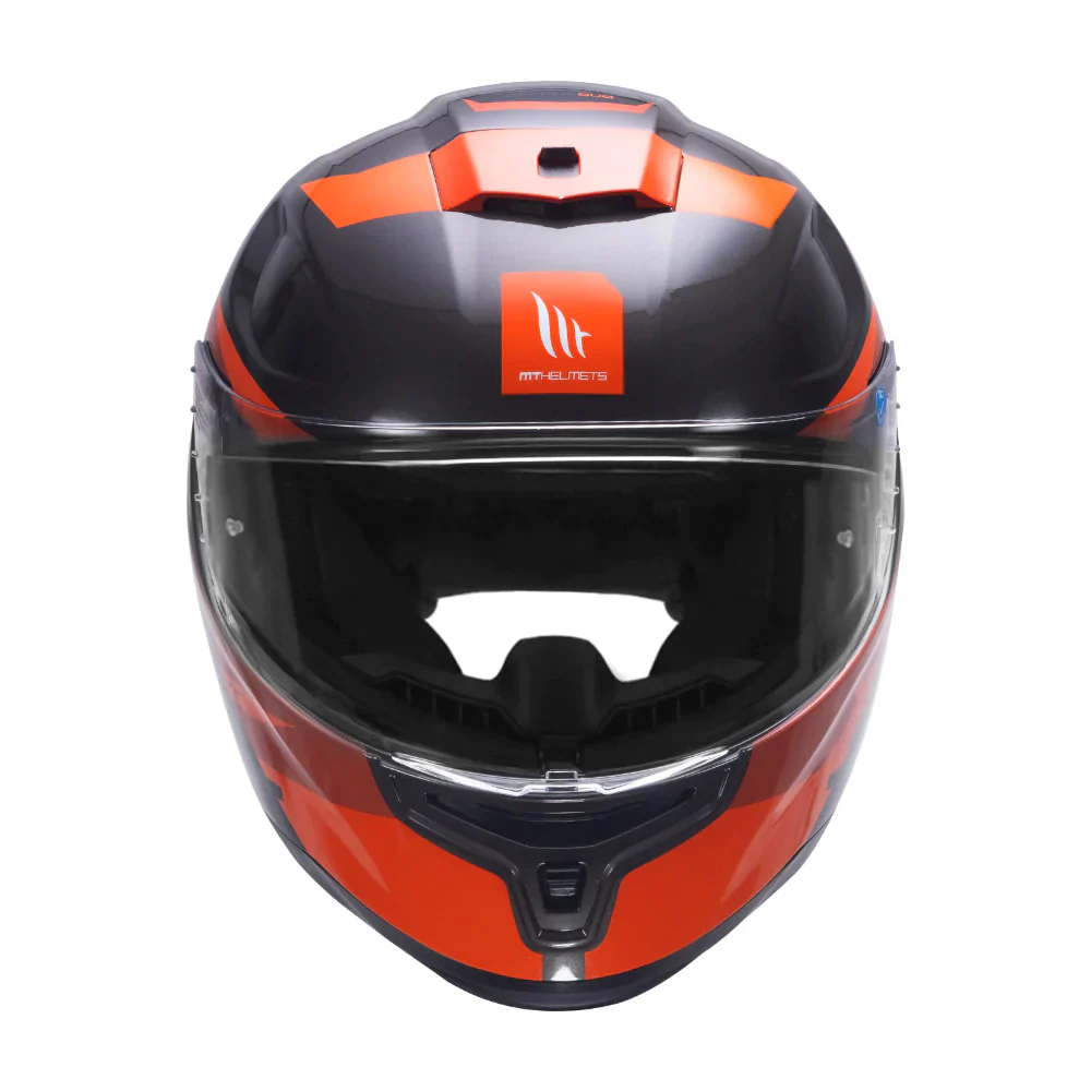 MT Hummer Quo Helmet - Glossy Red - Image 3