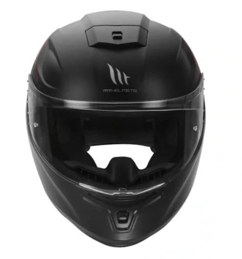 MT Hummer Solid Matt Black Helmet