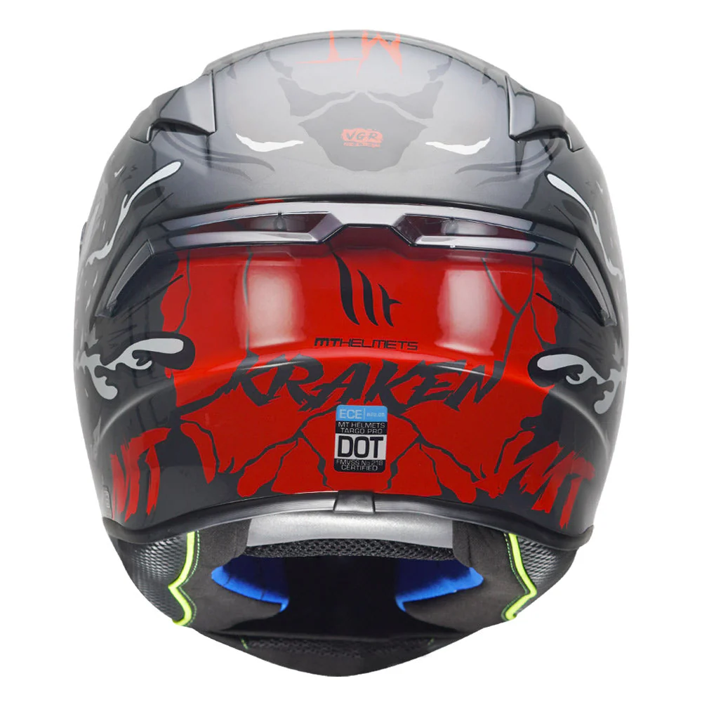 MT Targo Kraken Helmet - Black - Image 3