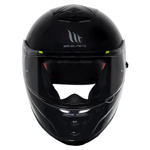 MT Thunder 3 Pro Helmet - Solid Gloss Black - Image 5