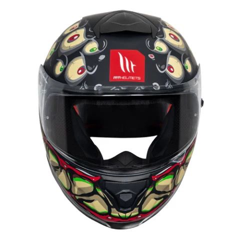 MT Thunder 3 Pro Yarn Matt Black Helmet - Image 4