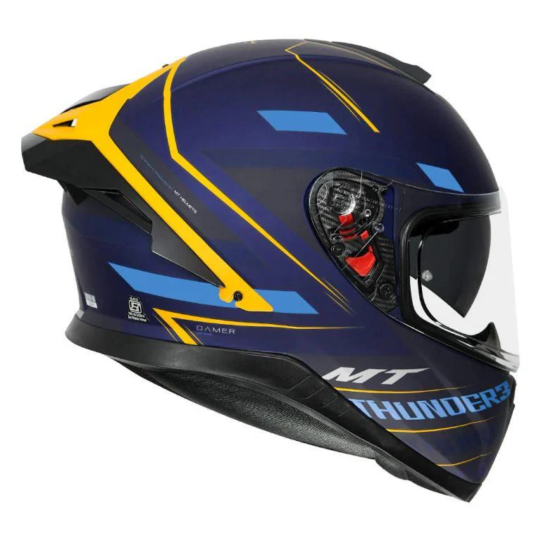 MT Thunder 3 SV Pro Damer Helmet (Matt Blue) - Image 3