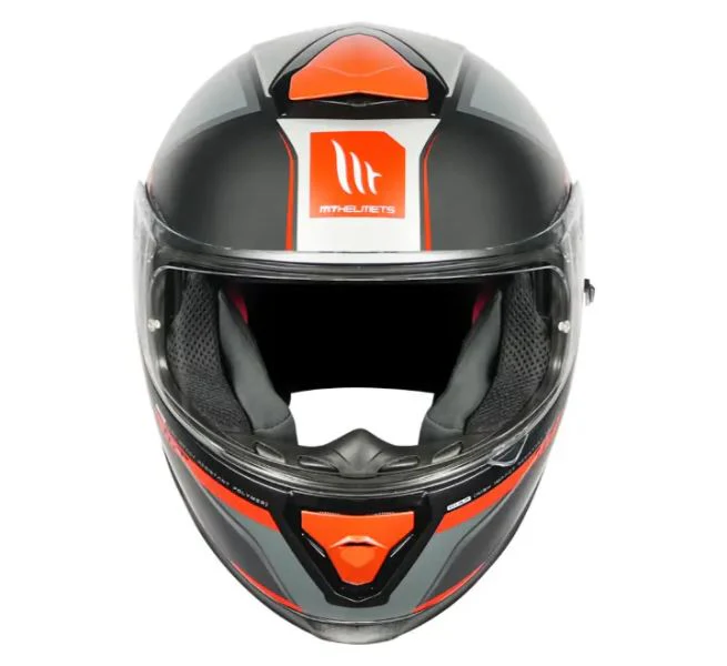 MT Thunder 3 SV Spoiler Nova A2 Matt Red Helmet - Image 3