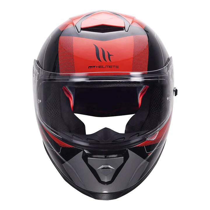 MT Thunder 3 Xerte Helmet - Gloss Red - Image 3
