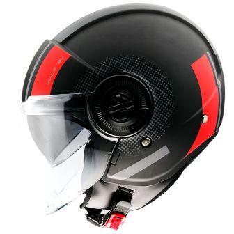 MT VIALE SV Phantom C5 Matt Red Helmet - Image 2