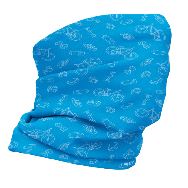 Carbonado Multi Functional Headwear - Cycle Blue - Image 4